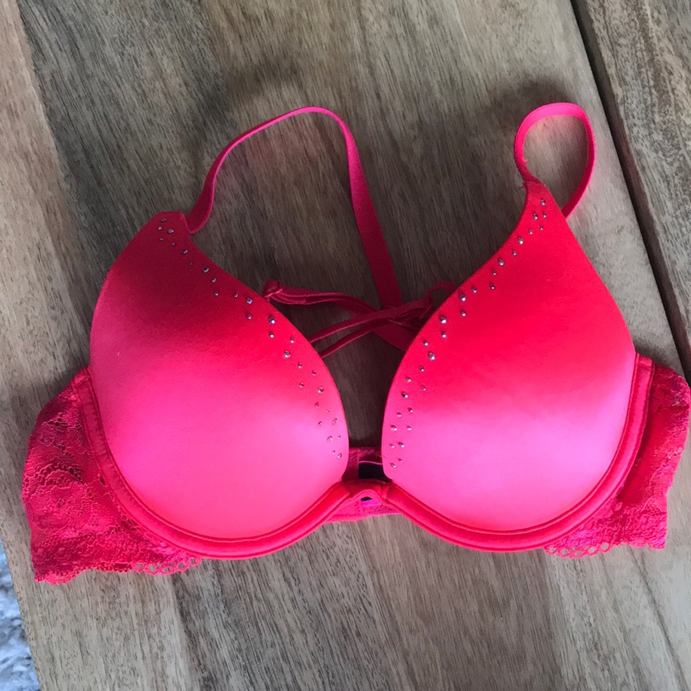 Rhinestone bra